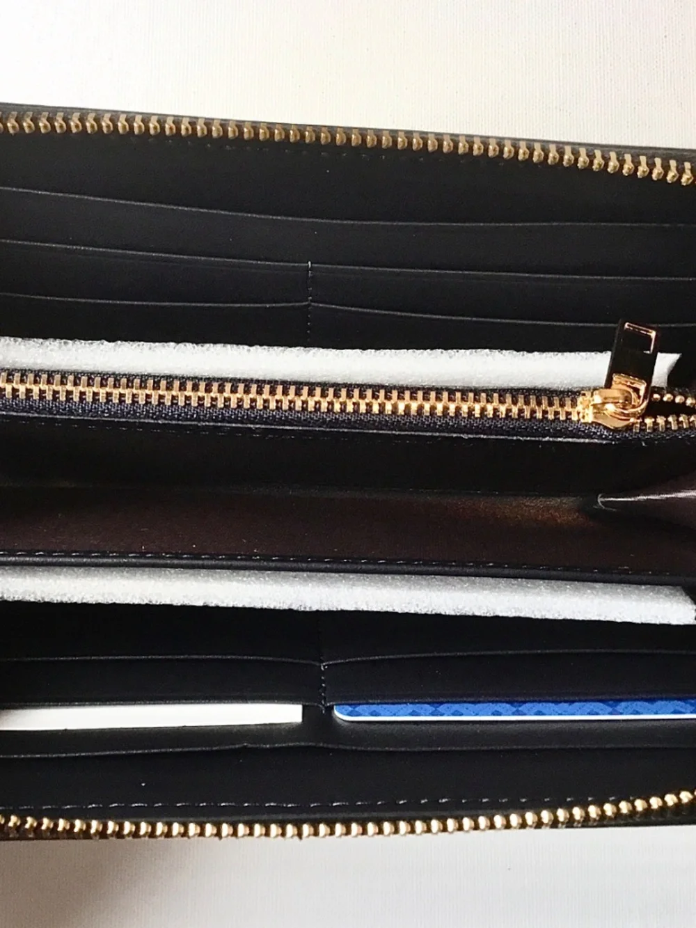 TORY BURCH MONOGRAM SIGNATURE LONG WALLET